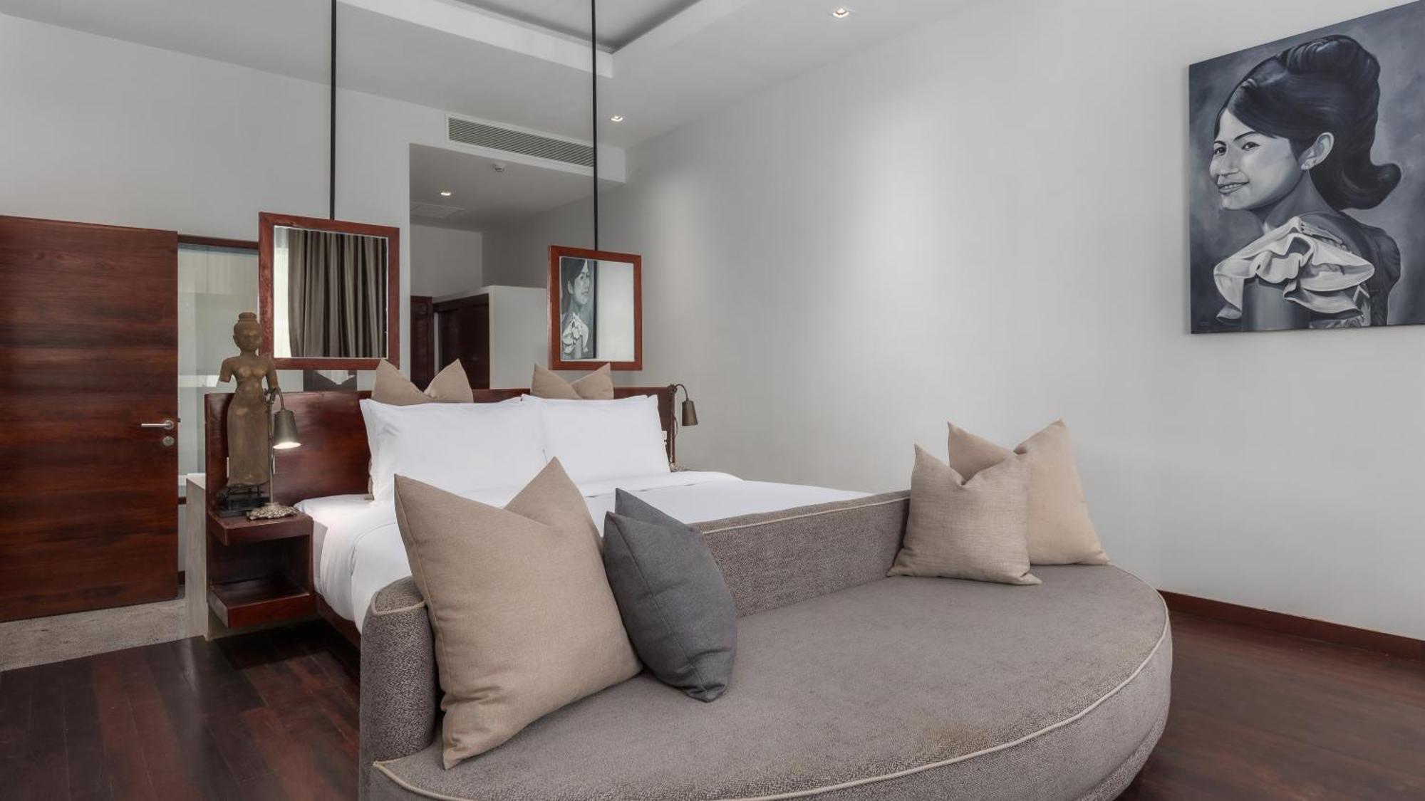 Shintana Saya La Maison Ciudad de Siem Riep Exterior foto A bedroom at the hotel