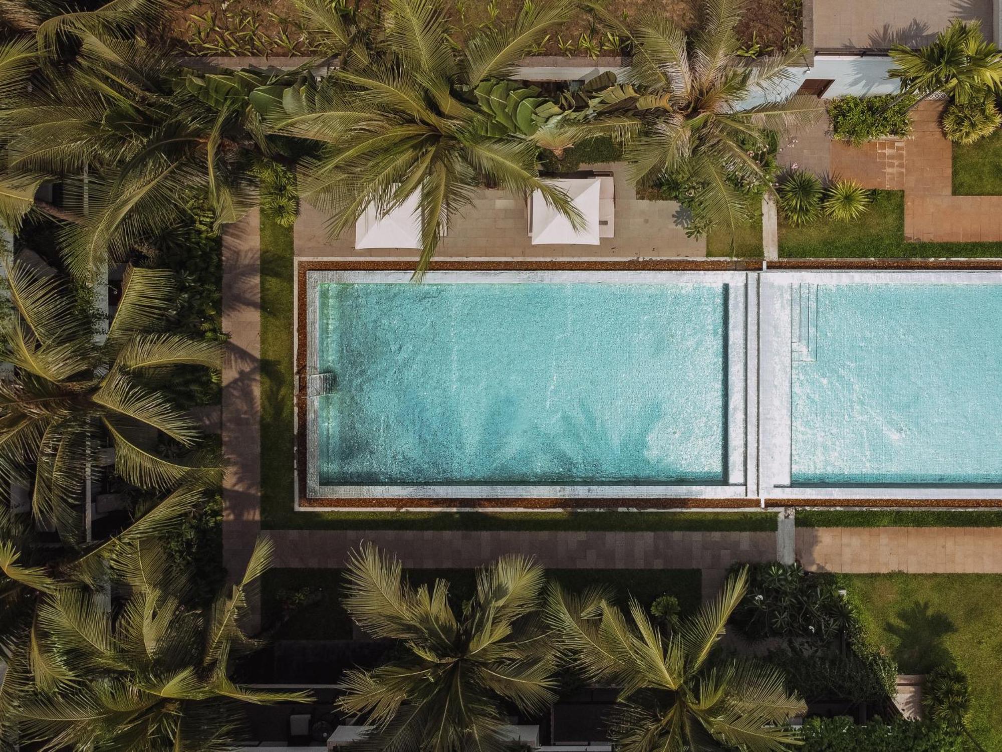 Shintana Saya La Maison Ciudad de Siem Riep Exterior foto Aerial view of the pool at the 2018 edition of the 10 Days of Design