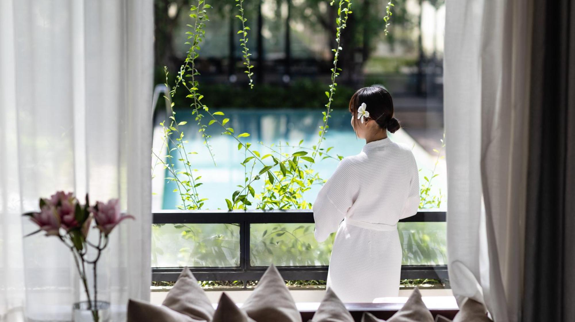 Shintana Saya La Maison Ciudad de Siem Riep Exterior foto A spa at the InterContinental Hotel, Hanoi, Vietnam